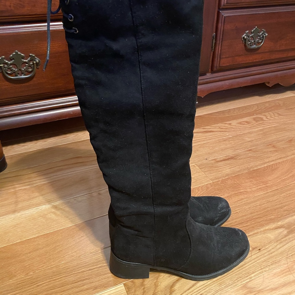 Knee high boots